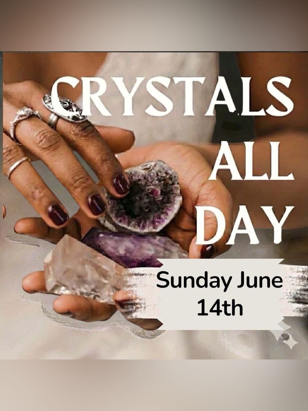 Crystals All Day! Crystal Live Show Train! - Picture 1 of 14